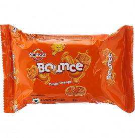 Sunfeast Bounce Tangy Orange Biscuits  Pack  84 grams